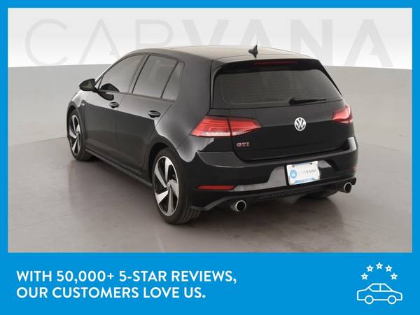 2019 VW Volkswagen Golf GTI SE Hatchback Sedan 4D sedan Black for sale in Santa Fe, NM – photo 6