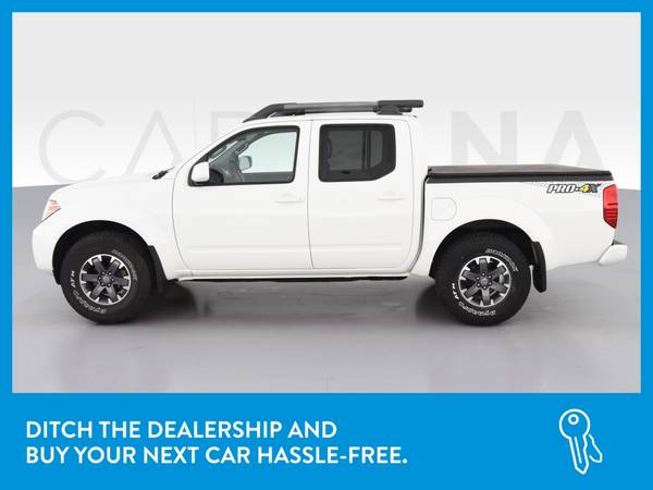 2016 Nissan Frontier Crew Cab PRO-4X Pickup 4D 5 ft pickup White for sale in Kingston, NY – photo 4