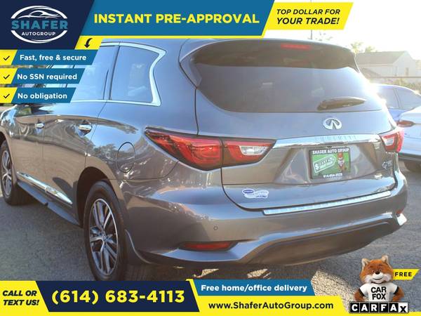 $341/mo - 2017 Infiniti QX60 - Easy Financing! - cars & trucks - by... for sale in Columbus, OH – photo 4