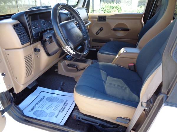 2000 Jeep Wrangler Sahara *NEW TIRES WHEELS! NEW SOFT TOP! WARRANTY!... for sale in Arlington, TX – photo 17