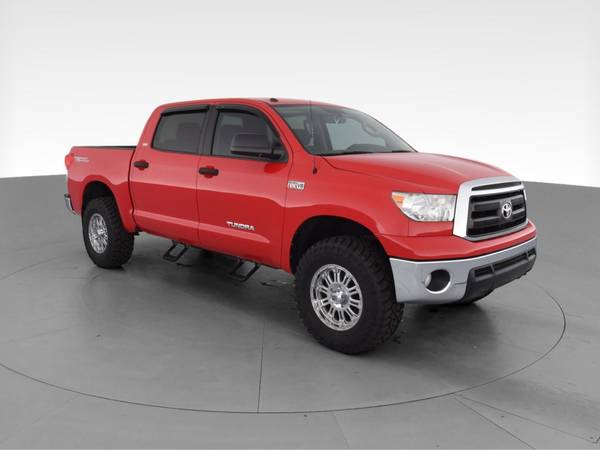 2012 Toyota Tundra CrewMax Pickup 4D 5 1/2 ft pickup Red - FINANCE -... for sale in Bloomington, IL – photo 15