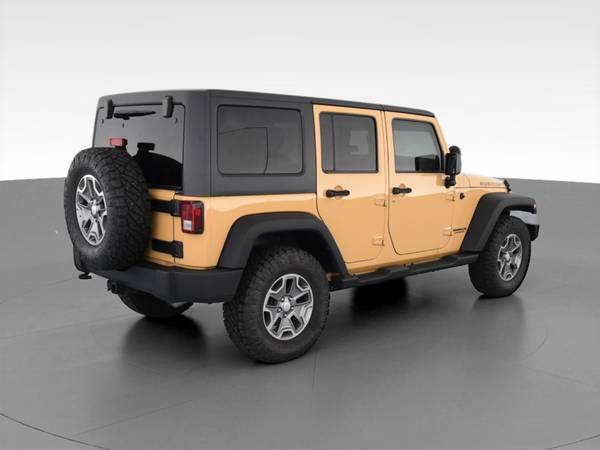 2014 Jeep Wrangler Unlimited Rubicon Sport Utility 4D suv Beige - -... for sale in Colorado Springs, CO – photo 11