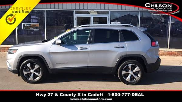 2019 Jeep Cherokee Limited suv Silver - - by dealer for sale in Cadott, WI – photo 2