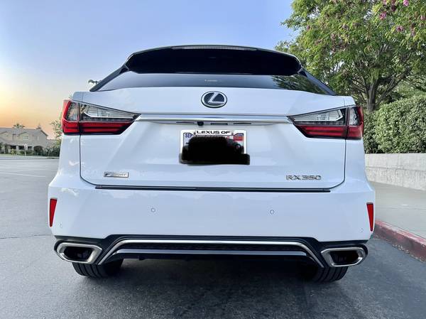Lexus Rx350 RX 350 - FSPORT White on RED 40K Miles for sale in Roseville, CA – photo 13