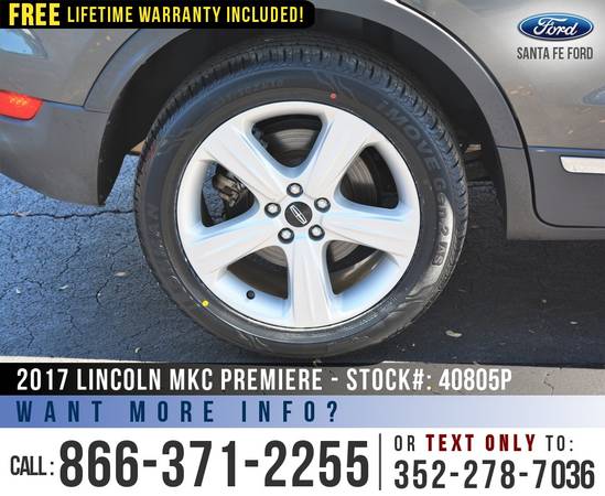 2017 Lincoln MKC Premiere *** Camera, Remote Start, Leather Seats... for sale in Alachua, FL – photo 8