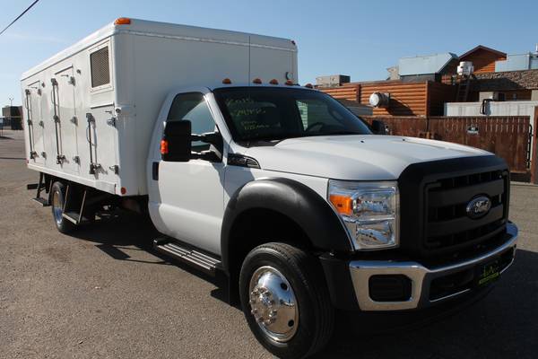 2015 FORD F-550 SUPERDUTY V10 NEW TIRES FREEZER BODY 126K CLEAN... for sale in WINDOM, MN – photo 6