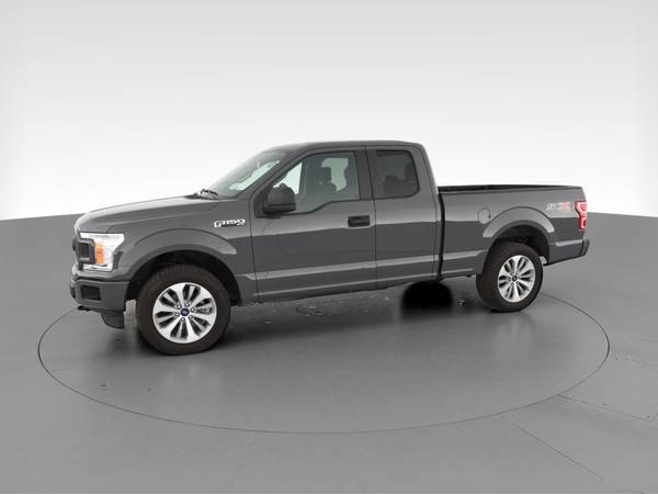 2018 Ford F150 Super Cab XL Pickup 4D 6 1/2 ft pickup Gray - FINANCE... for sale in largo, FL – photo 4