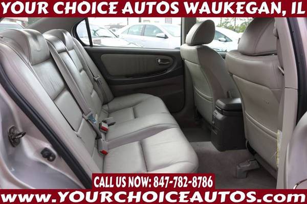 2002*NISSAN*MAXIMA GLE*70K 1OWNER LEATHER KYLS ALLOY GOOD TIRES 324417 for sale in WAUKEGAN, IL – photo 11