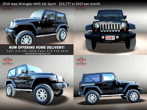 2010 Jeep Wrangler Unlimited 4WDSport 4 WDSport 4-WDSport for only for sale in Round Rock, TX – photo 20