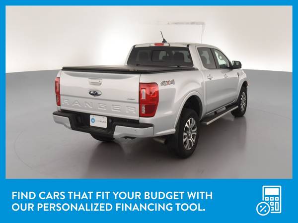 2019 Ford Ranger SuperCrew Lariat Pickup 4D 5 ft pickup Silver for sale in Manhattan Beach, CA – photo 8