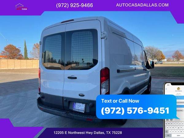 2015 Ford Transit 150 Van Medium Roof w/Sliding Side Door w/LWB Van for sale in Dallas, TX – photo 4