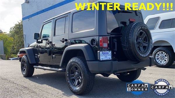 2017 Jeep Wrangler Unlimited Sport suv Black - - by for sale in New Rochelle, NY – photo 5