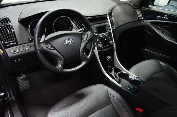 2014 Hyundai Sonata Limited sedan BLACK for sale in Merrillville, IL – photo 7