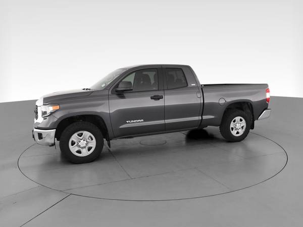 2019 Toyota Tundra Double Cab SR5 Pickup 4D 6 1/2 ft pickup Blue - -... for sale in Ronkonkoma, NY – photo 4