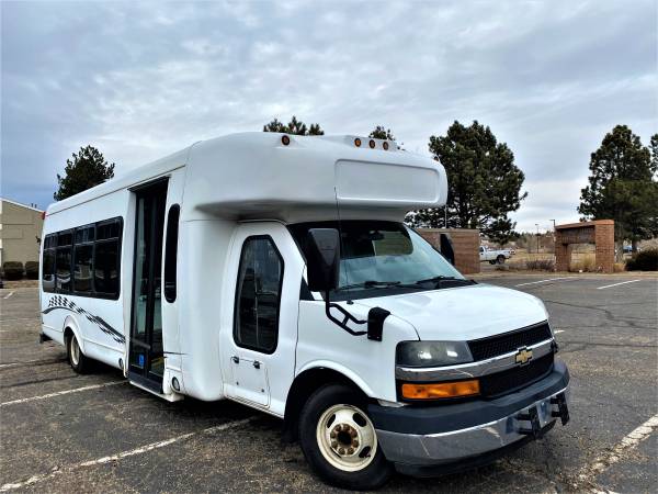 2011 Chevy Express G4500 1 and Ton 17 Passenger Bus - cars & for sale in Denver , CO – photo 6