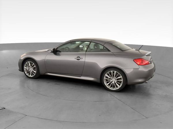 2012 INFINITI G G37 Convertible 2D Convertible Gray - FINANCE ONLINE... for sale in Boulder, CO – photo 6