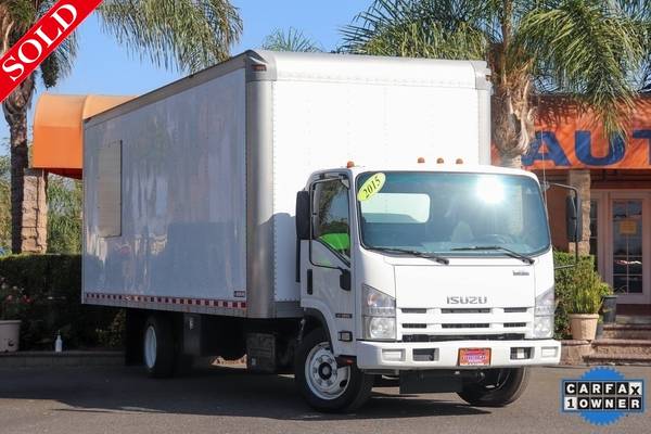 2015 Isuzu NRR Single Cab RWD Delivery Diesel Box Truck (26983) for sale in Fontana, CA