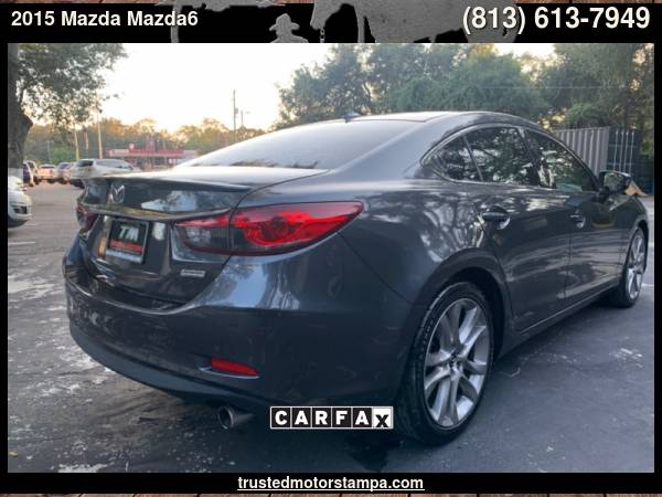 15 Mazda6 GT TECHNOLOGY PKG NAVI BLUETOOTH USB with Smart City Brake... for sale in TAMPA, FL – photo 6