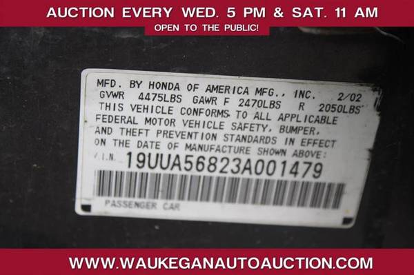 2003 *ACURA* *TL* 3.2L V6 TYPE-S KEYLESS ENTRY LEATHER ALLOY CD 001479 for sale in WAUKEGAN, IL – photo 11
