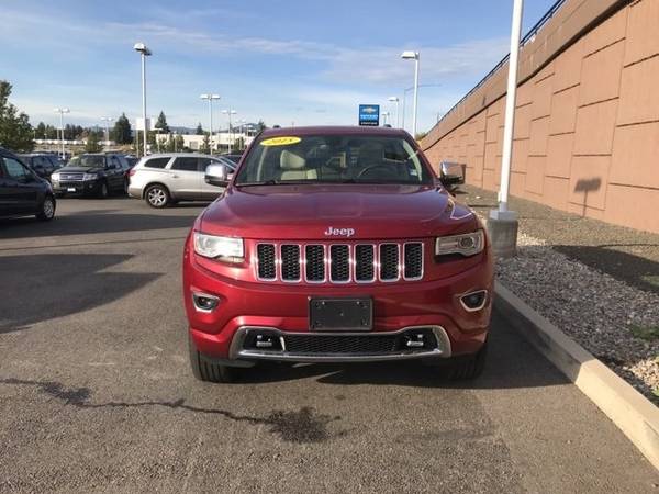2015 Jeep Grand Cherokee Overland hatchback Deep Cherry Red Crystal for sale in Post Falls, ID – photo 2