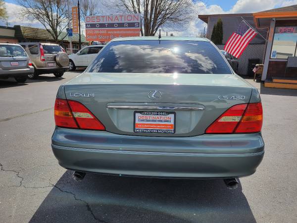 2001 Lexus LS 430 Sedan ( SUPER CLEAN, GREAT SERVICE HISTROY ) for sale in PUYALLUP, WA – photo 7