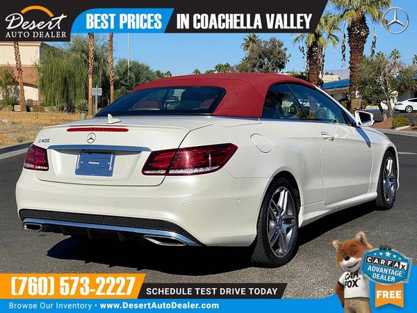 2017 Mercedes-Benz E 400 16,000 miles LIKE NEW 1 OWNER Convertible w... for sale in Palm Desert , CA – photo 9