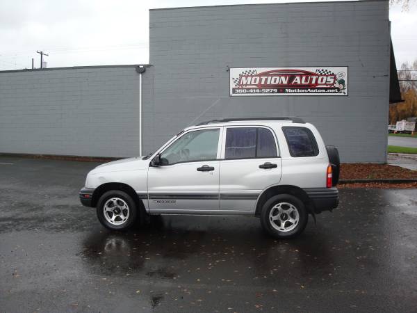 2000 CHEVROLET TRACKER 4-DOOR SPORT 4X4 4-CYL AUTO AC PS 104K MILES... for sale in LONGVIEW WA 98632, OR – photo 4