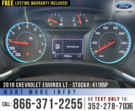 18 Chevrolet Equinox LT Wi-Fi, Apple CarPlay, Touchscreen for sale in Alachua, FL – photo 11