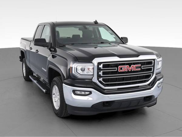2018 GMC Sierra 1500 Double Cab SLE Pickup 4D 6 1/2 ft pickup Black... for sale in Fort Myers, FL – photo 16