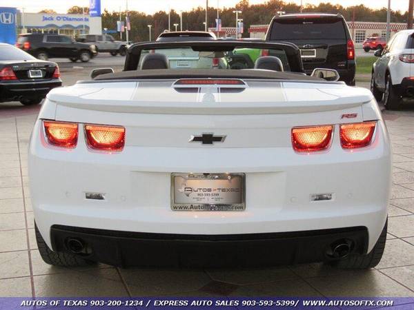 2013 Chevrolet Chevy Camaro LT LT 2dr Convertible w/2LT - cars &... for sale in Tyler, TX – photo 5