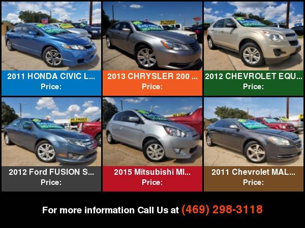 2012 Mitsubishi GALANT SE * In House Financing / Buy Here Pay Here for sale in Garland, TX – photo 22
