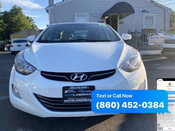 2013 Hyundai Elantra Limited Tech* SEDAN* LOADED* 1.8L* WOW* CARFAX*... for sale in Plainville, CT – photo 3