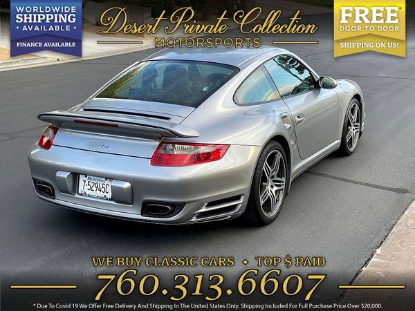 2007 Porsche 911 Turbo Coupe without the headache for sale in Palm Desert , CA – photo 7