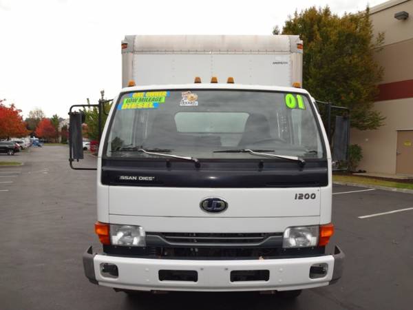 2001 Nissan UD 1200 14ft Box Truck W/Lift Gate:Only 28k Miles 1... for sale in Auburn, WA – photo 2