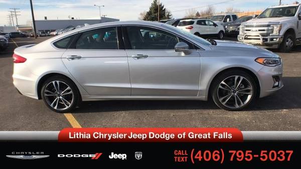 2019 Ford Fusion Titanium AWD - cars & trucks - by dealer - vehicle... for sale in Great Falls, MT – photo 5