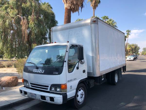 2002 Isuzu Box Truck - cars & trucks - by owner - vehicle automotive... for sale in Palm Springs, AZ – photo 2
