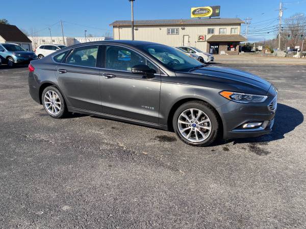 2017 Ford Fusion SE Hybrid **Leather** - cars & trucks - by dealer -... for sale in Portland, ME – photo 12