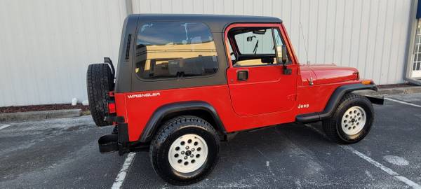 94 JEEP WRANGLER 4x4, MANUAL TRANSMISSION for sale in Clearwater, FL – photo 3