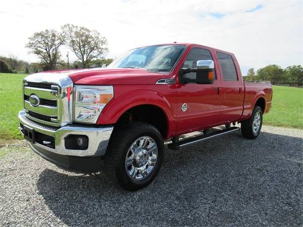 2015 FORD F250 SUPER DUTY LARIAT, Red APPLY ONLINE->... for sale in Summerfield, TN – photo 19