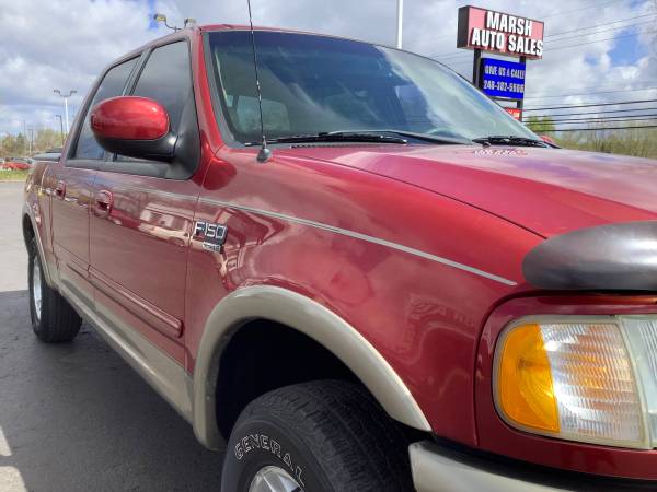 Reliable! 2002 Ford F-150! 4x4! Lariat! Crew Cab! Clean Carfax! for sale in Ortonville, MI – photo 13