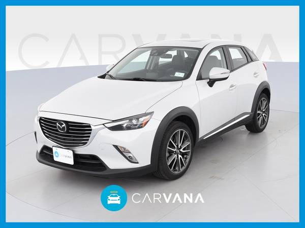 2016 MAZDA CX3 Grand Touring Sport Utility 4D hatchback White for sale in NEWARK, NY