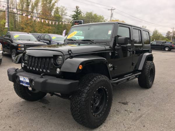 2014 Jeep Wrangler Unlimited Sport Lifted Custom Wheels Tires! for sale in Bridgeport, NY – photo 3