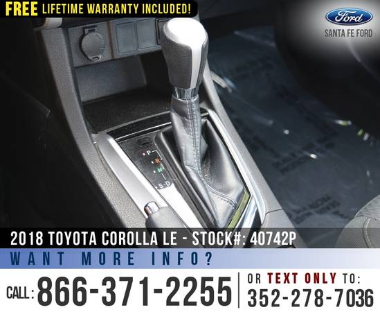 2018 Toyota Corolla LE *** Bluetooth, Cruise Control, Camera *** -... for sale in Alachua, AL – photo 14
