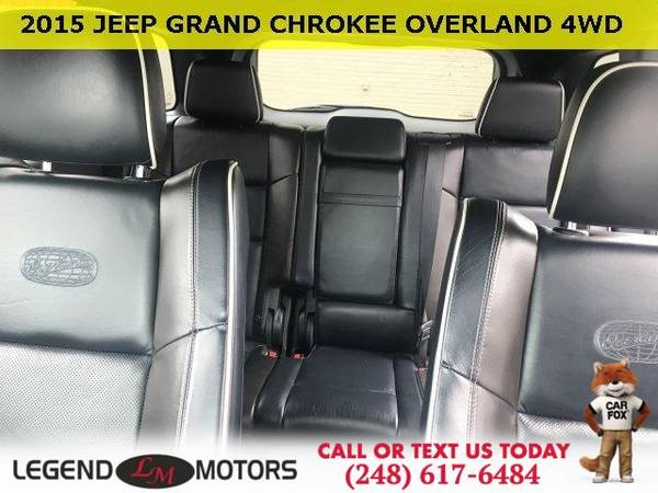 2015 Jeep Grand Cherokee Overland for sale in Waterford, MI – photo 15