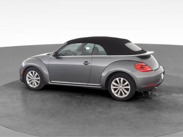 2014 VW Volkswagen Beetle TDI Convertible 2D Convertible Gray - -... for sale in South Bend, IN – photo 6