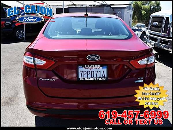 2016 Ford Fusion SE SEDAN -EZ FINANCING -LOW DOWN! for sale in Santee, CA – photo 5
