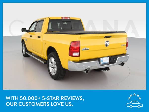 2016 Ram 1500 Crew Cab Big Horn Pickup 4D 5 1/2 ft pickup Yellow for sale in Ringoes, NJ – photo 6
