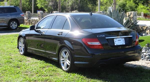2013 Mercedes C250 Black on Black Navigation Mint - cars & for sale in Palm Harbor, FL – photo 3