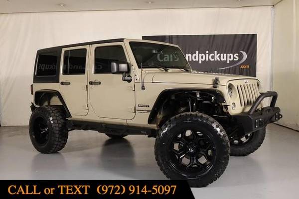 2018 Jeep Wrangler JK Unlimited Sport - RAM, FORD, CHEVY, DIESEL,... for sale in Addison, TX – photo 5