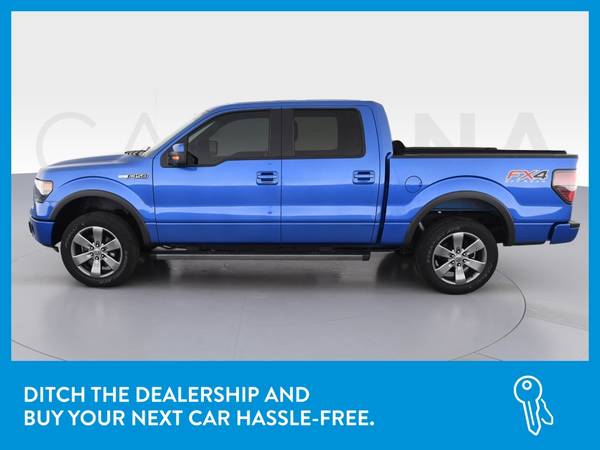 2014 Ford F150 SuperCrew Cab FX4 Pickup 4D 5 1/2 ft pickup Blue for sale in Charleston, WV – photo 4